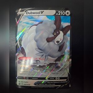 Dubwool V Jumbo Pokémon Promo Trading Card